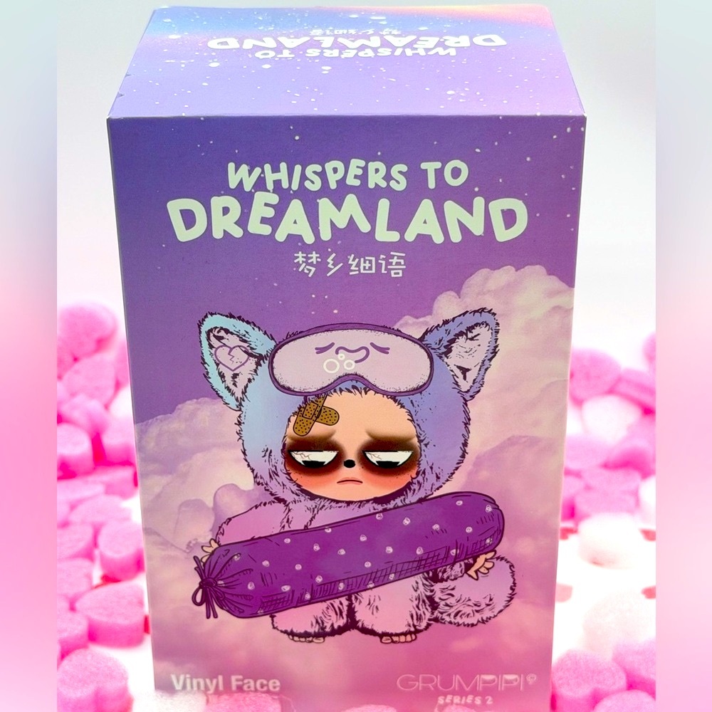 😴💤 Grumpipi Whispers to Dreamland — Fan Fan Figure + Promo Keychain - Picture 6 of 7